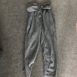 Nanushka paper bag waist pants